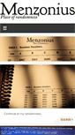Mobile Screenshot of menzonius.nl