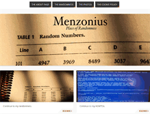 Tablet Screenshot of menzonius.nl